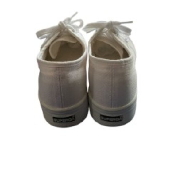 Superga ACOTW White Platform Sneakers 9 - Picture 4 of 7